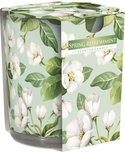 ŚWIECA ZAPACHOWA WIOSENNE ORZEŹWIENIE BISPOL