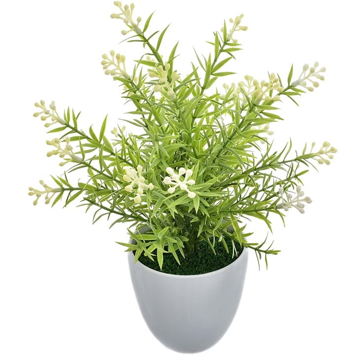 KOMPOZYCJA W DONICZCE GAŁĄZKI Z KULECZKAMI