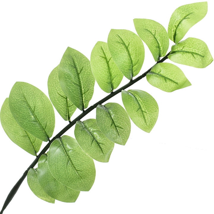 DEKORACYJNA SZTUCZNA GAŁĄZKA ZAMII 57 CM