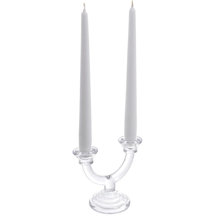 ŚWIECE STOŻEK 24,5 CM BIAŁA