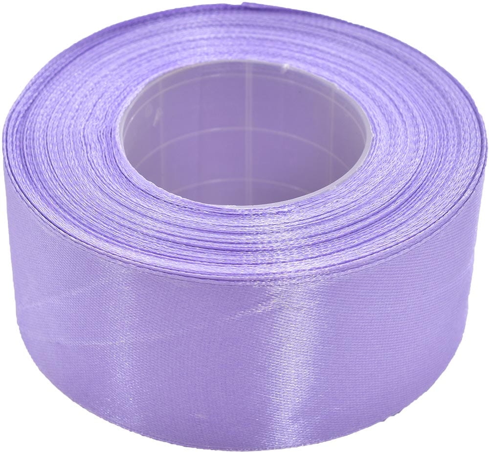 WSTĄŻKA SATYNOWA 50 MM x 32 M LILA
