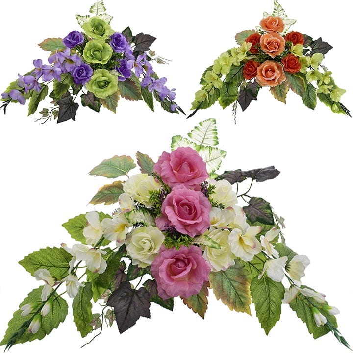 KOMPOZYCJA RÓŻA MIECZYK DUŻA