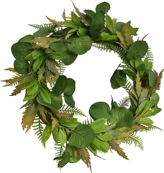 WIANEK Z LIŚCI PODKŁAD 29 CM