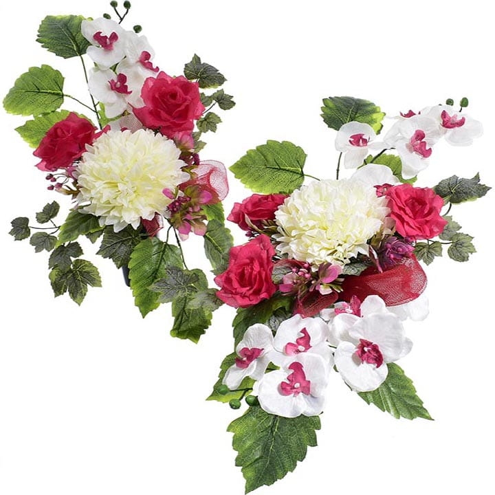 KOMPOZYCJA KWIATOWA Z CHRYZANTEMĄ KOMPLET