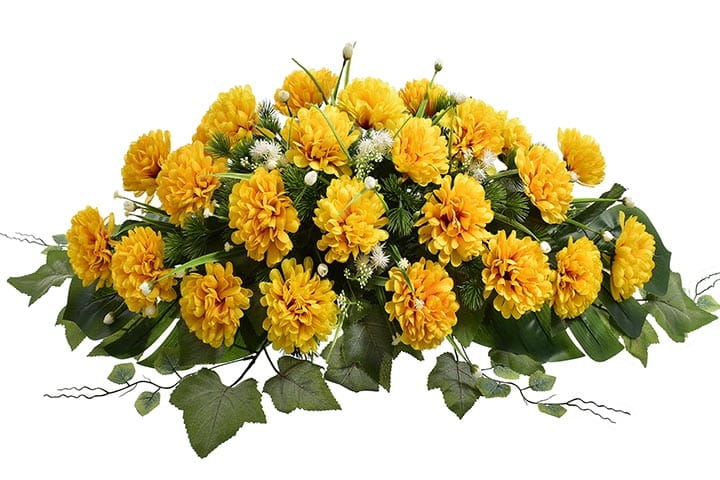 KOMPOZYCJA NAGROBNA CHRYZANTEMA