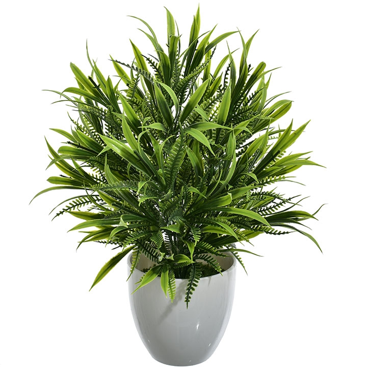 SZTUCZNE KWIATY ROŚLINA W DONICZCE TROPIKALNA OZDOBA DEKORACJA POMYSŁ NA PREZENT