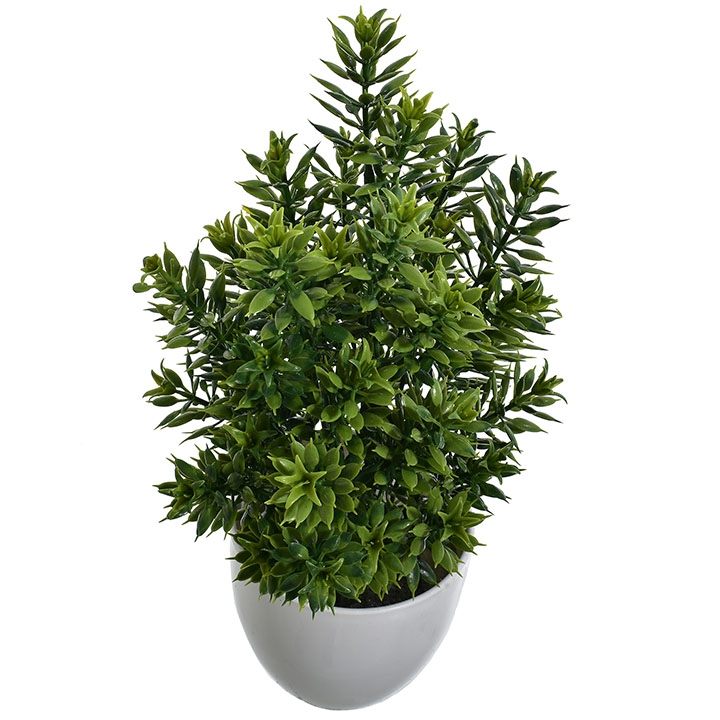 SZTUCZNE KWIATY ROŚLINA W DONICZCE DEKORACJA OZDOBA PREZENT 