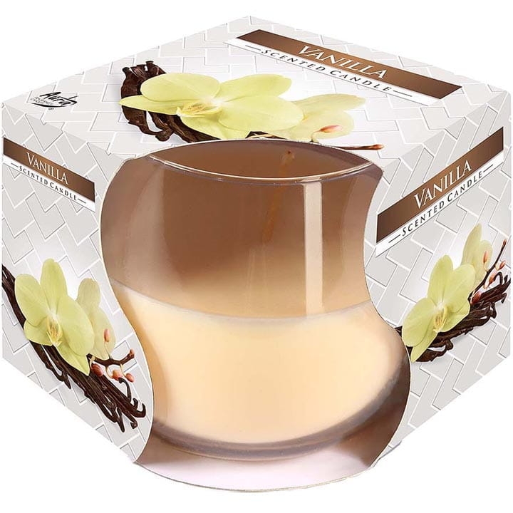 ŚWIECA ZAPACHOWA W SZKLE WANILIA
