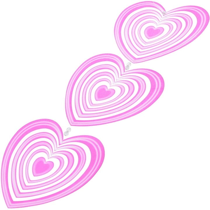 GIRLANDA WALENTYNKOWA SERCA 3 SZT. PLASTIK