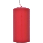 ŚWIECA WALEC KOLOR CZERWONY 50/100