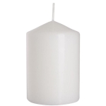 ŚWIECA WALEC KOLOR BIAŁY 70/100 BISPOL