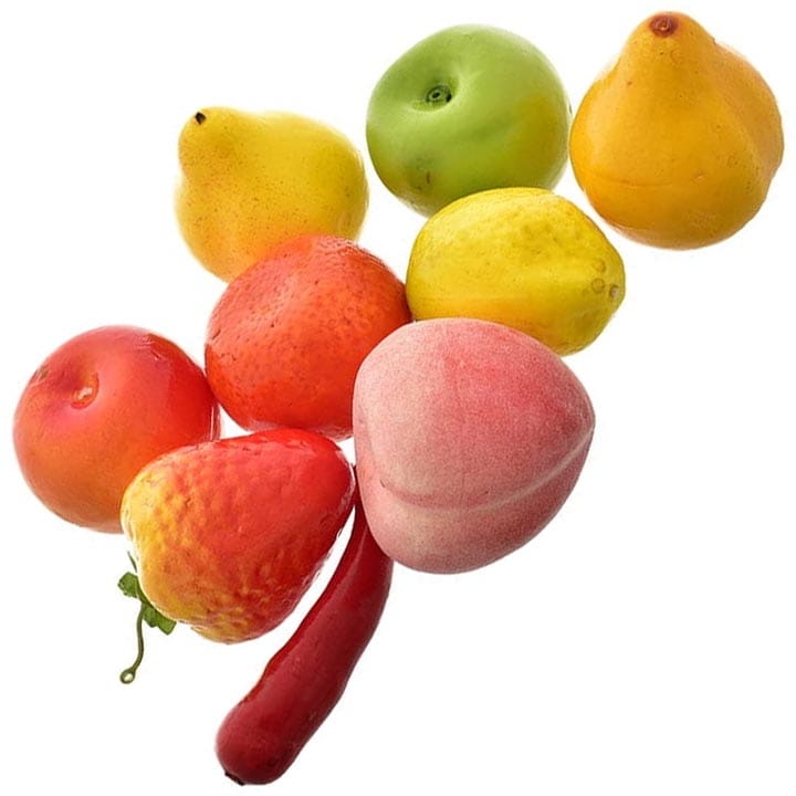 OWOCE SZTUCZNE 9 SZTUK