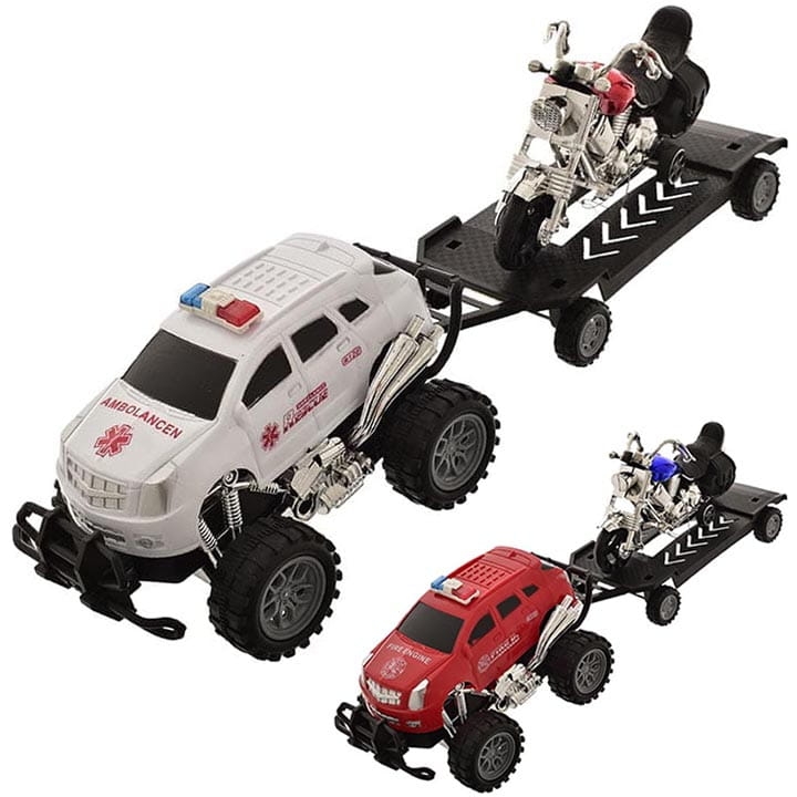 SAMOCHÓD TERENOWY Z LAWETĄ