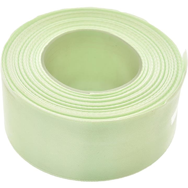 WSTĄŻKA SATYNOWA 38 MM x 32 M PISTACJOWA