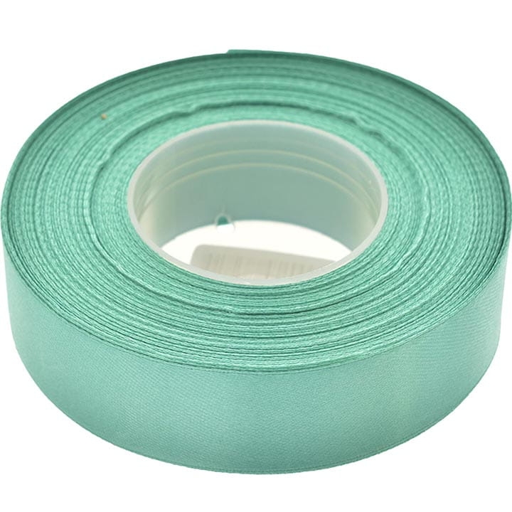 WSTĄŻKA SATYNOWA 25 MM x 32 M SZMARAGDOWA
